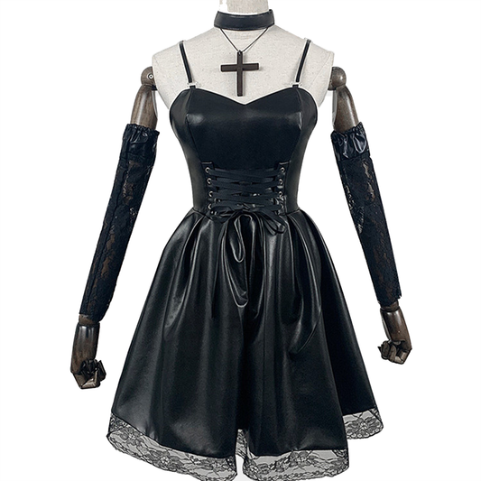 Black Dress Goth Set