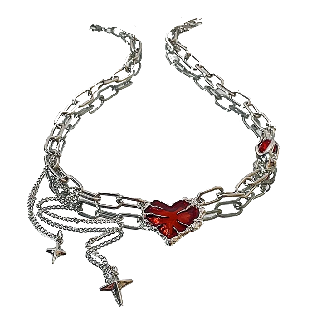 Chainy Heart Necklace