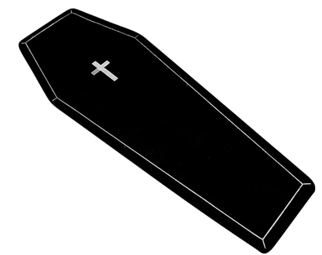 coffin shaped rug