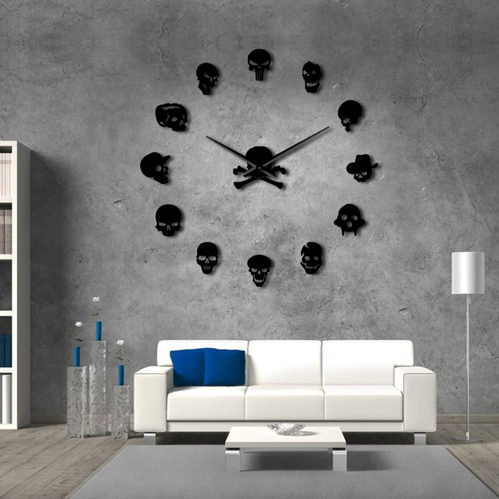 Skulls Clock