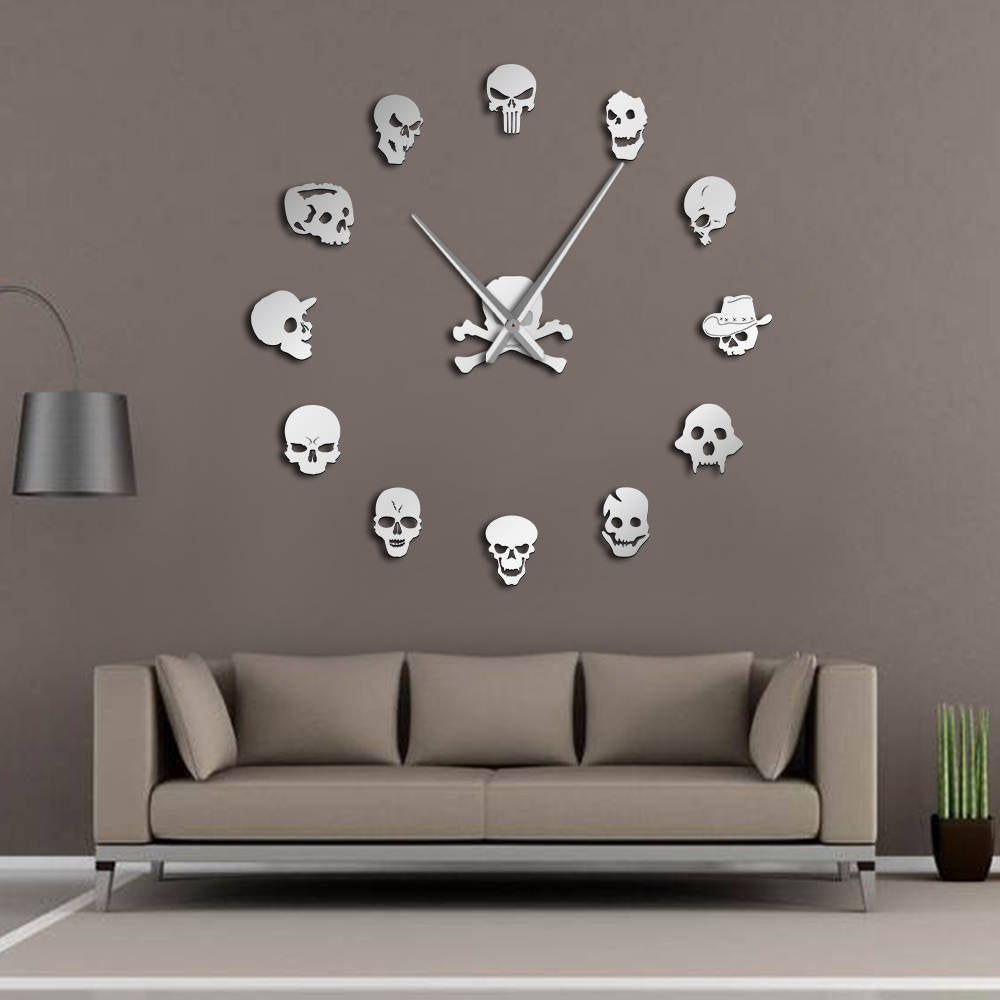 Skulls Clock