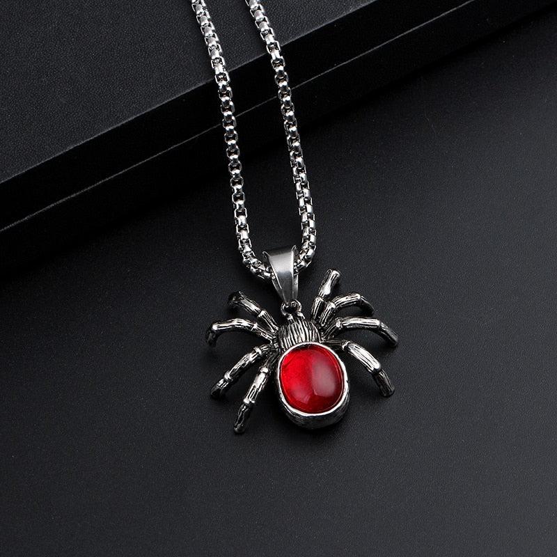 Red Spider Necklace