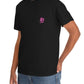 Pink Logo Black T-Shirt