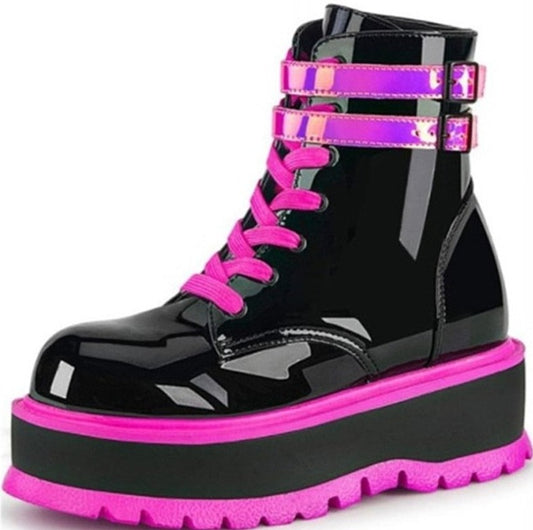 Pink Alien Boots