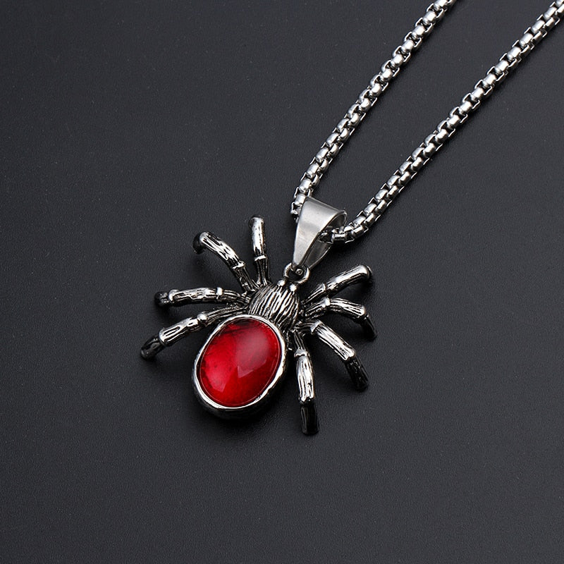 Red Spider Necklace