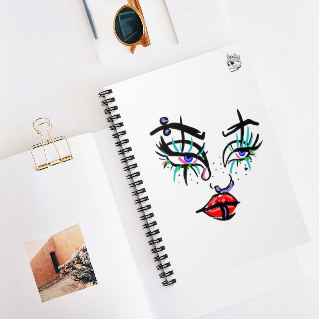 Pretty Face Notebook