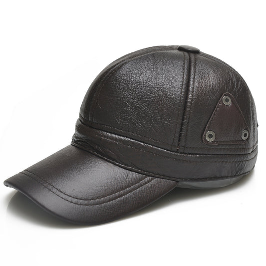 Leather Cap