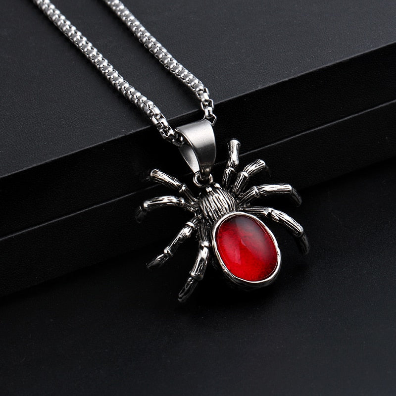 Red Spider Necklace