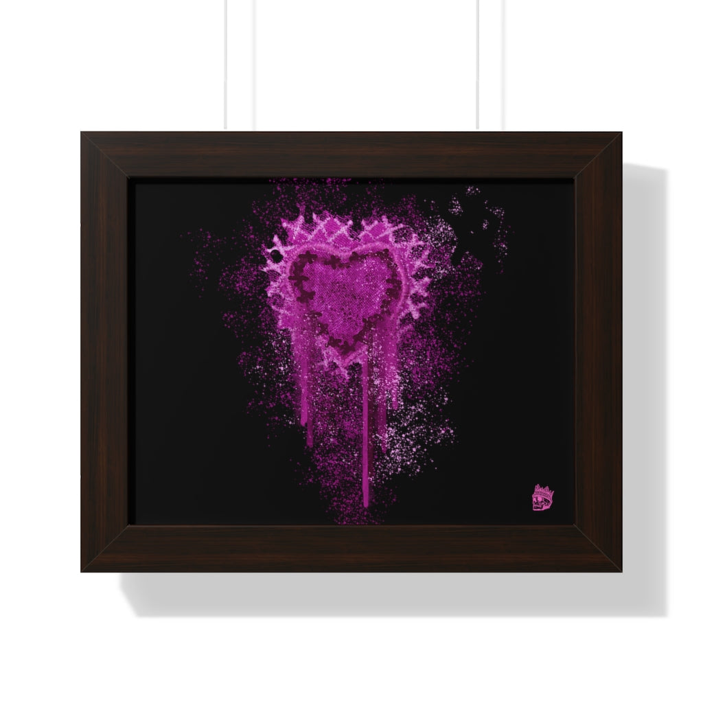 My Heart Is Yours Framed Poster