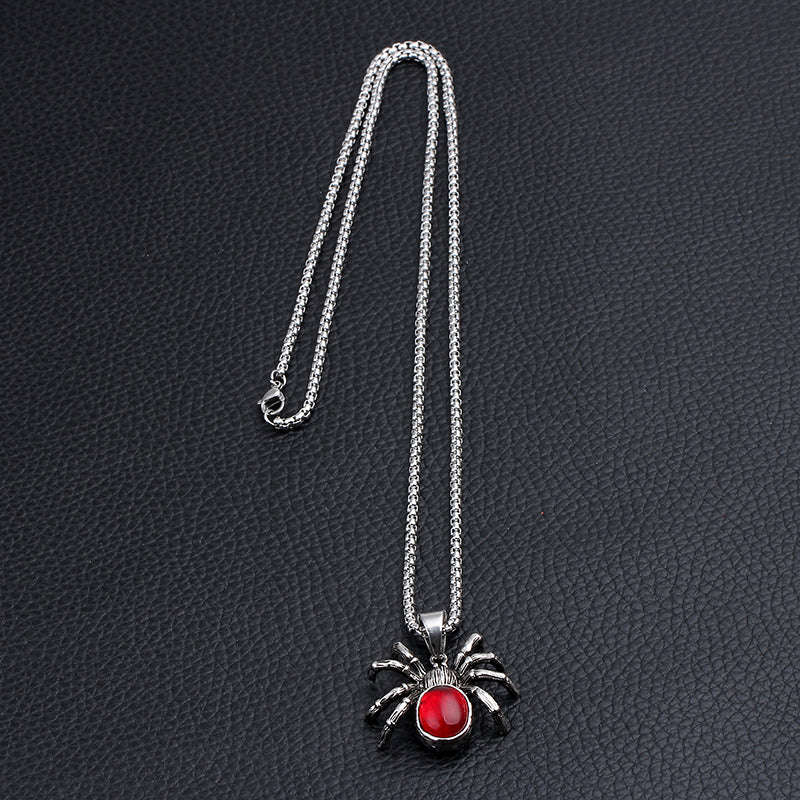 Red Spider Necklace