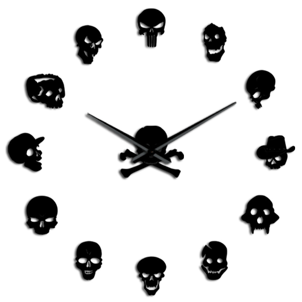 Skulls Clock