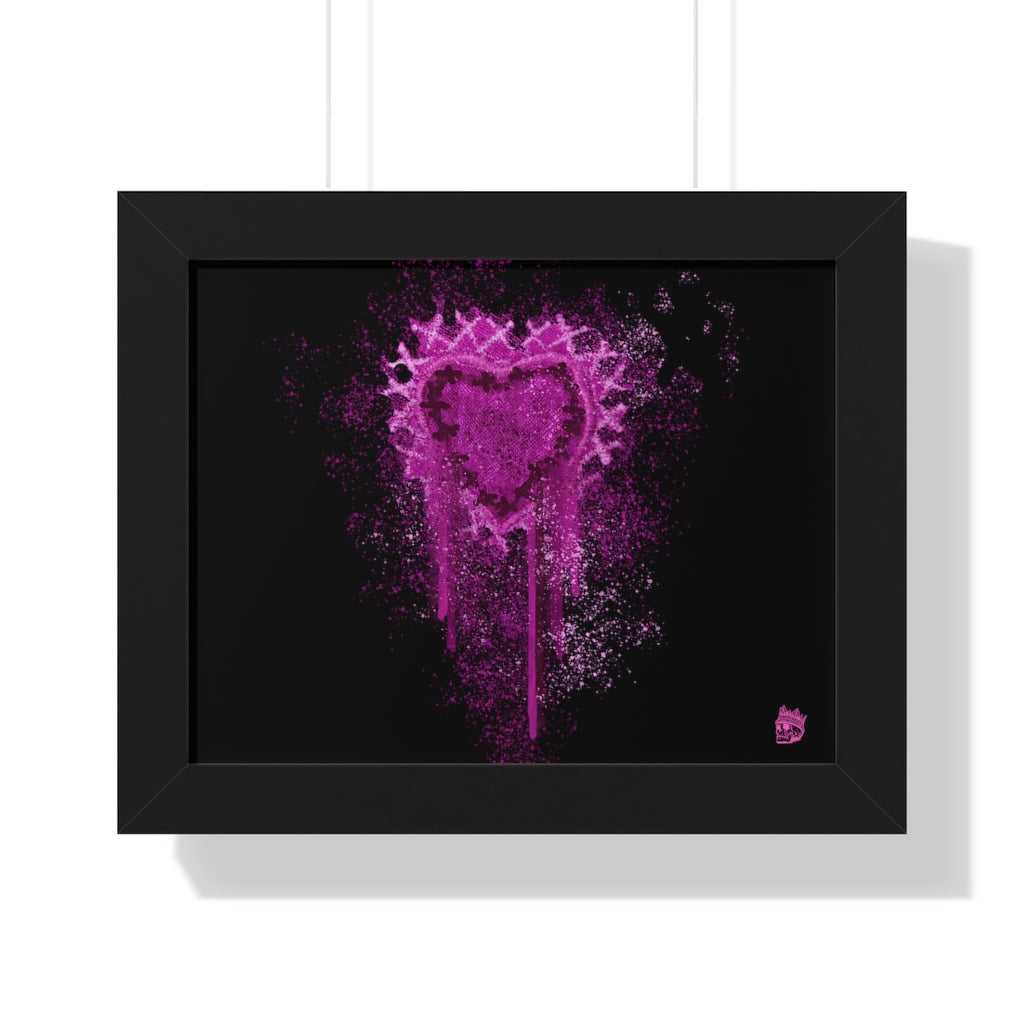 My Heart Is Yours Framed Poster