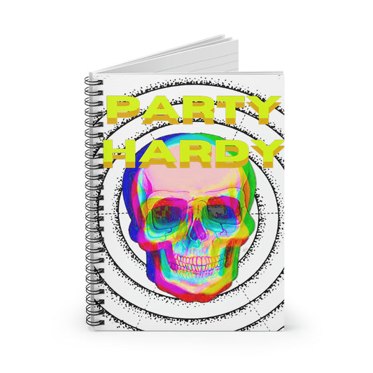 Party Hardy Skull Notebook