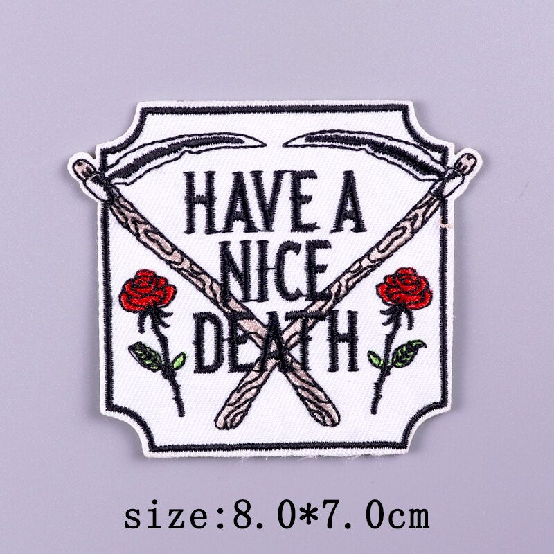 Light Up Quotes Patches