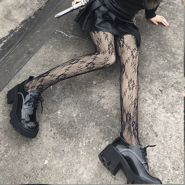 Spider Web Tights