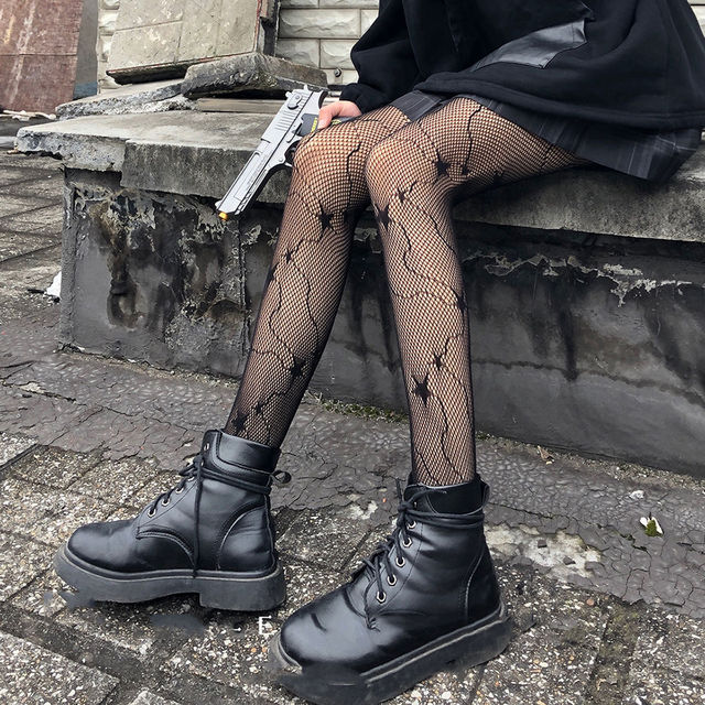 Spider Web Tights