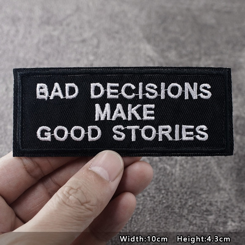 Rocking Quotes Patches