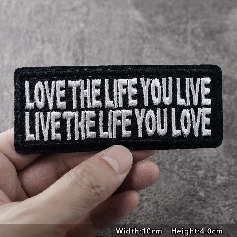 Rocking Quotes Patches