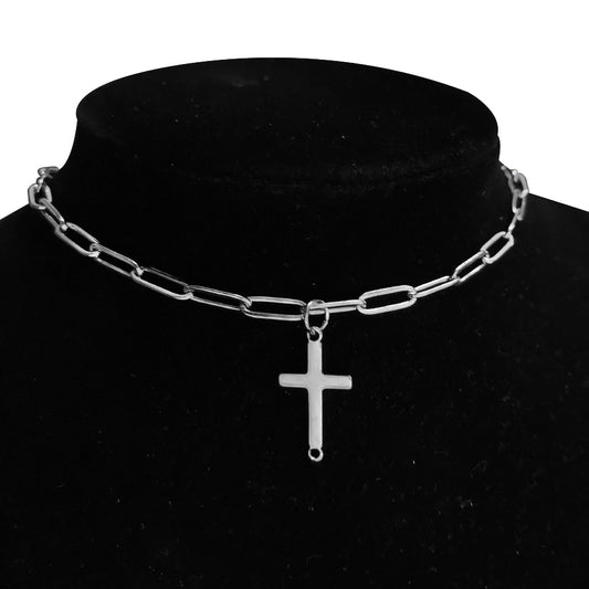 Chain Cross Chocker