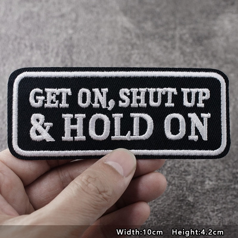 Rocking Quotes Patches