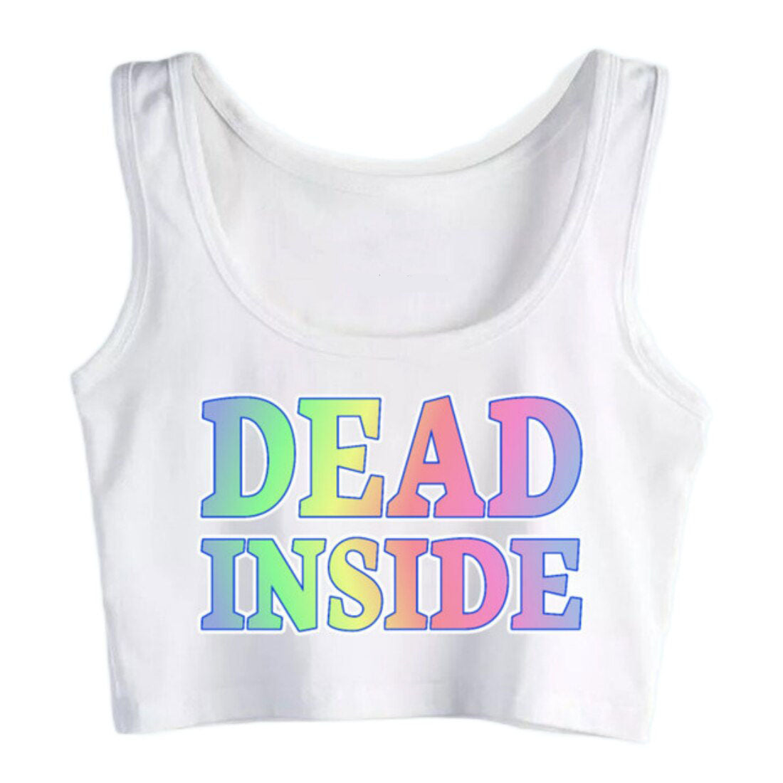 Dead Inside Crop Top