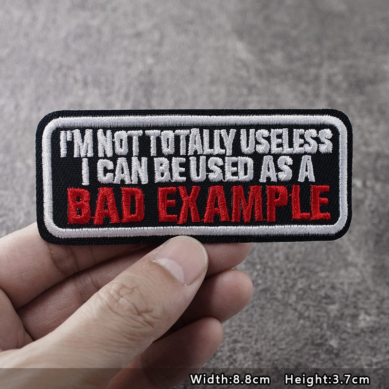 Rocking Quotes Patches