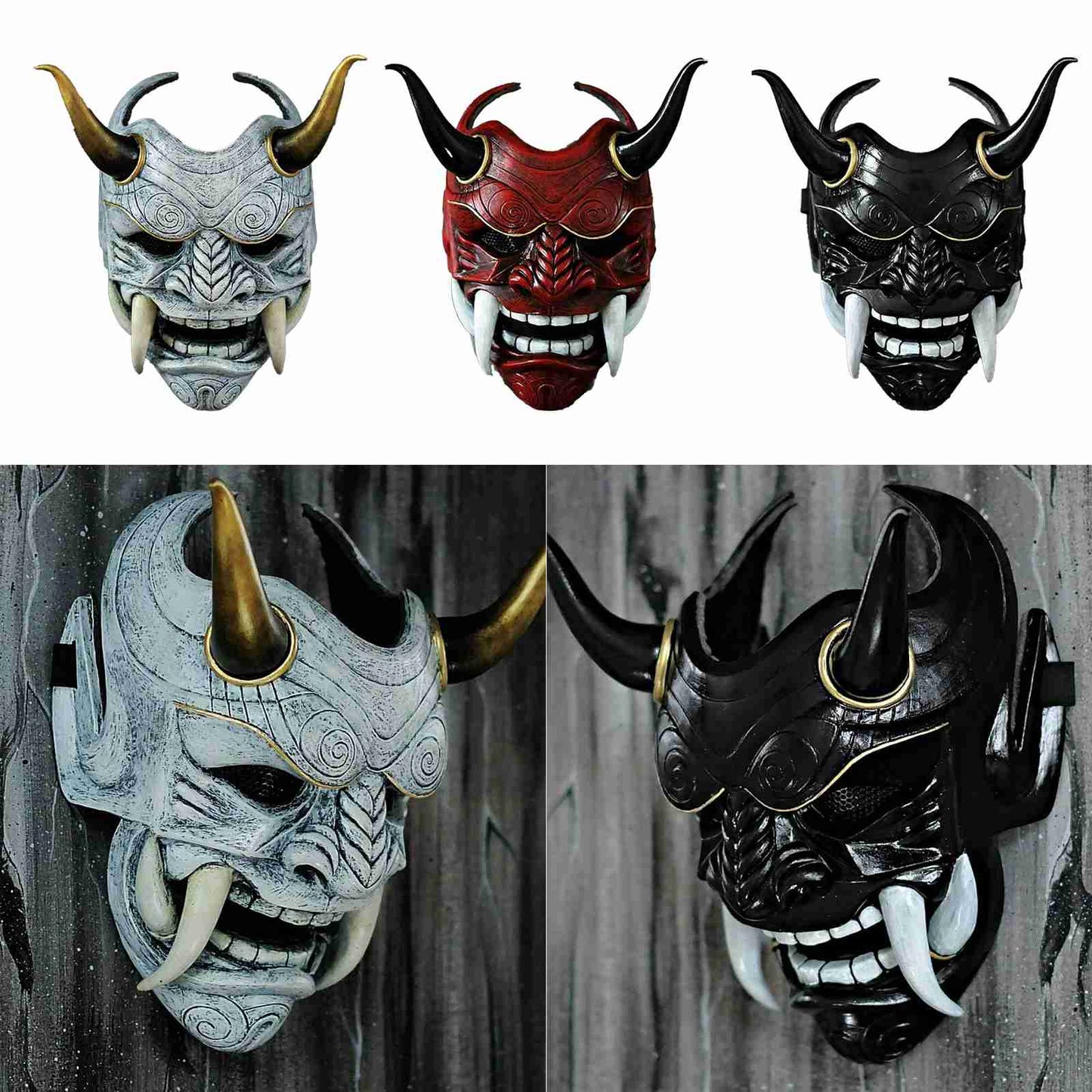 Japanese Hannya Demon Mask