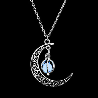 Glowing Moon Necklace