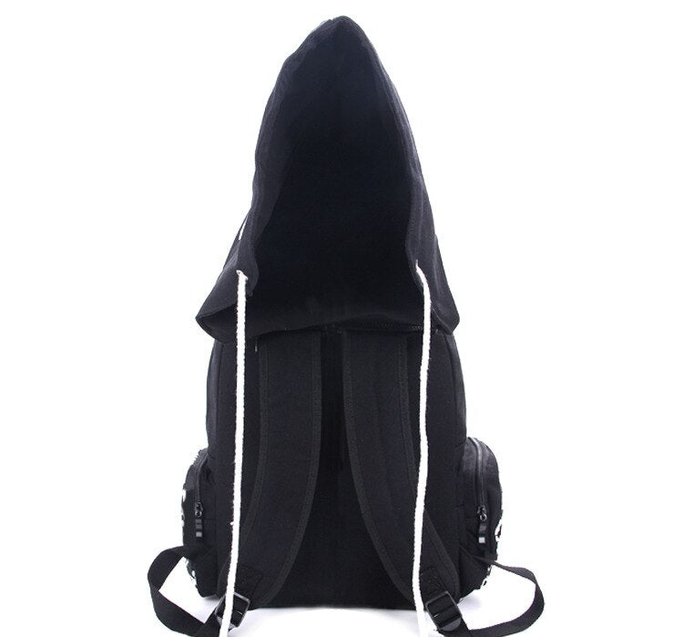 Skeleton Hooded Backpack