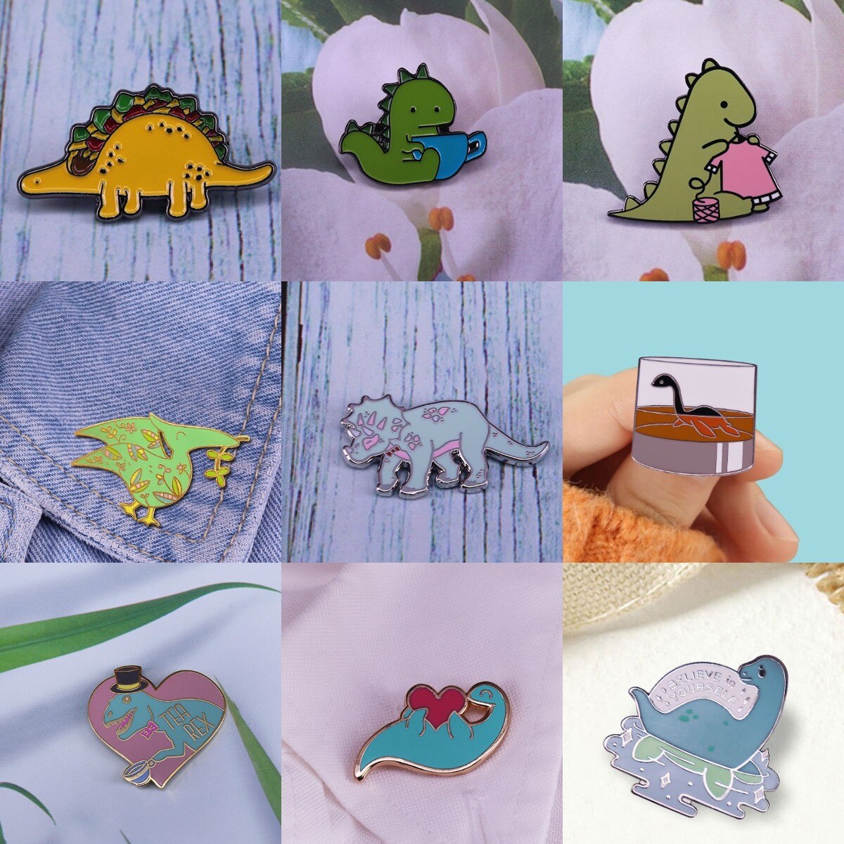 Rawwr Pins