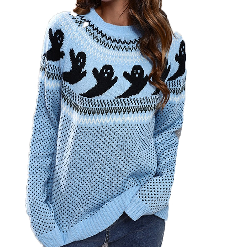 Festive Ghost Sweater