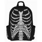 Skeleton Hooded Backpack