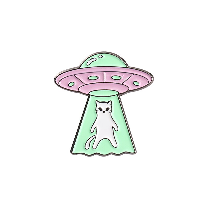 Alien Cats Pins