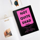 Note Quiet Dead Notebook