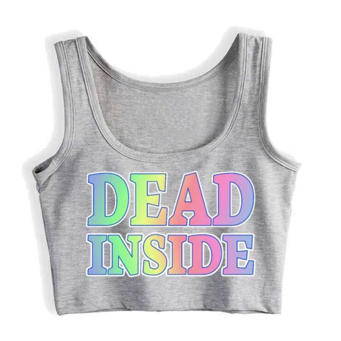 Dead Inside Crop Top