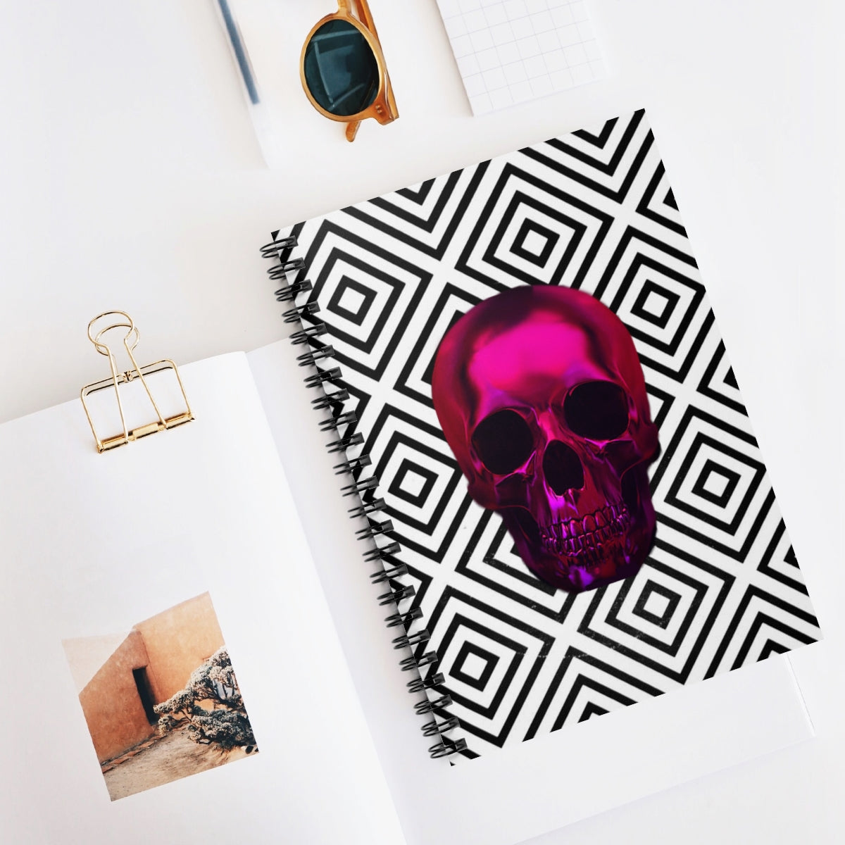 Metal Skull Notebook
