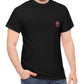 Pink Logo Black T-Shirt