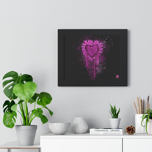 My Heart Is Yours Framed Poster